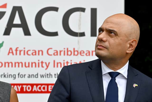 Health Secretary Sahid Javid said the African Caribbean Community Initiative was an excellent example of a centre working to help people with mental health issues