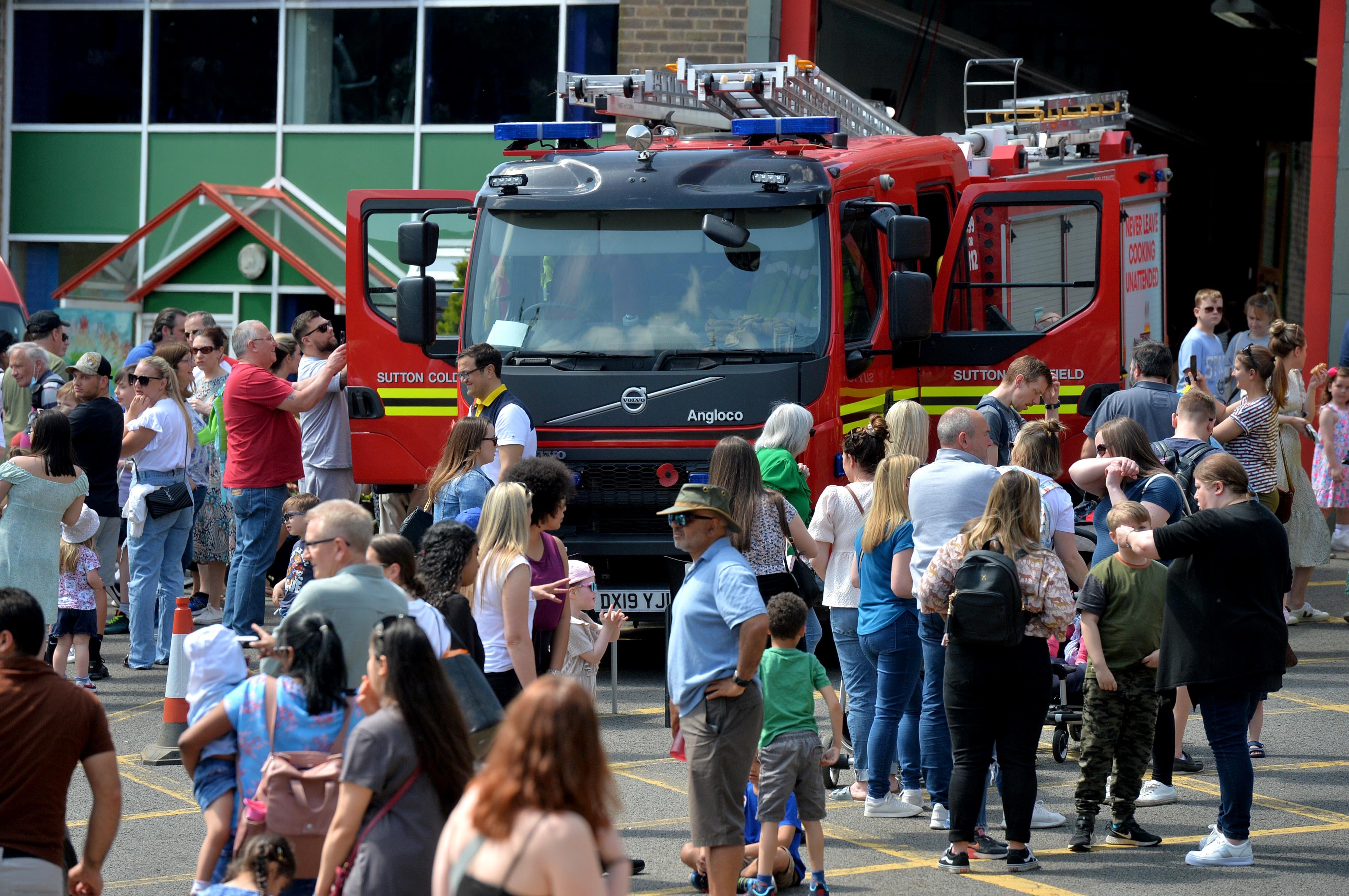 The open day 
