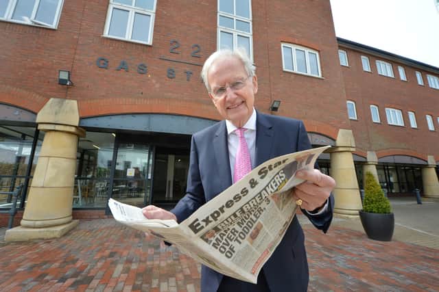 Bob reads about his retirement in the Express & Star