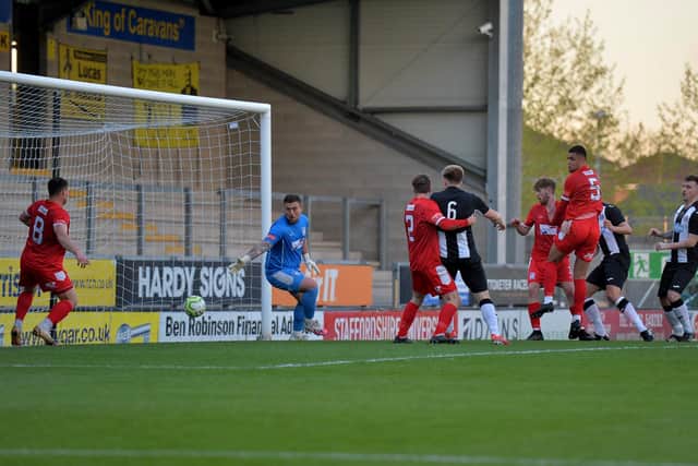 Luke Askey heads home for Stone