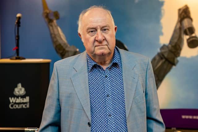 Leader of Walsall Council Mike Bird attended the count to see how his party got on