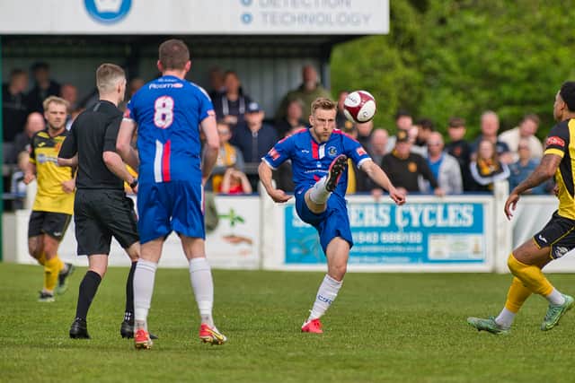 Chasetown were beaten 1-0 by Belper in the play off final - Pictures by Jim Wall