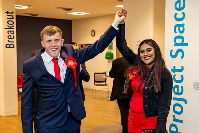 Connor Horton and Simran Cheema were elected to Willenhall South for Labour