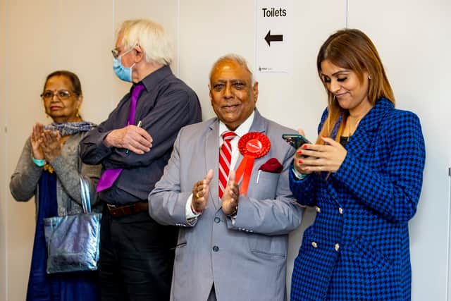 Labour delegates at the count