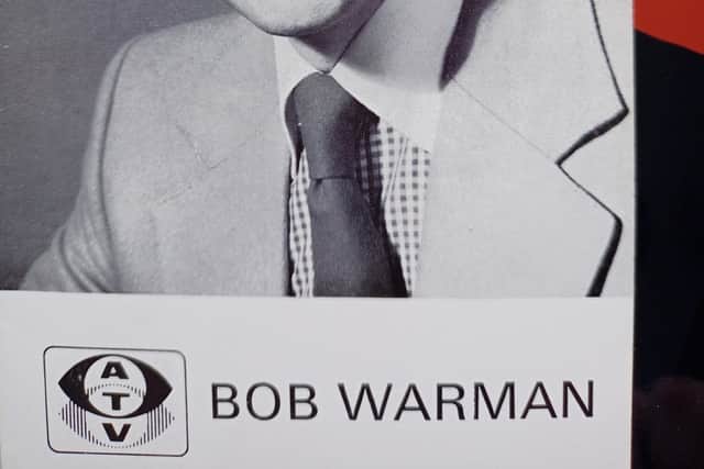 Bob Warman when he joined ATV Today in 1973