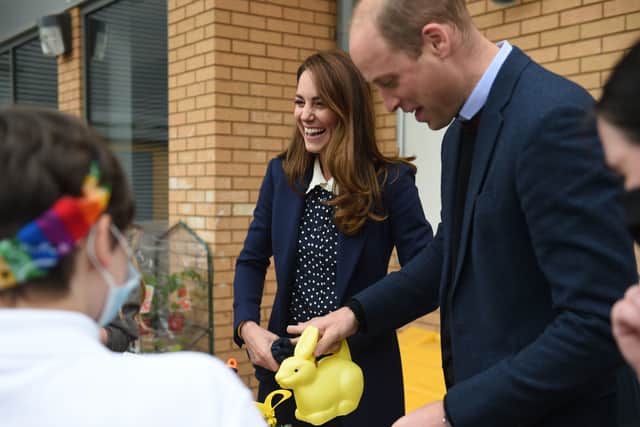 The Duke and Duchess of Cambridge visited The Way Youth Zone last year