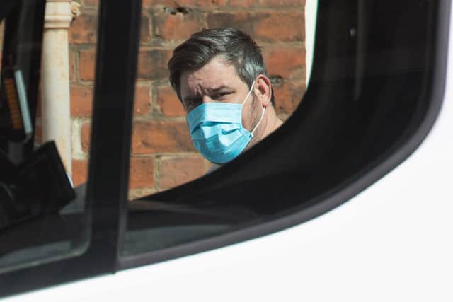 James Paul Davis denies killing the newborn. Photo: Jacob King/PA Wire