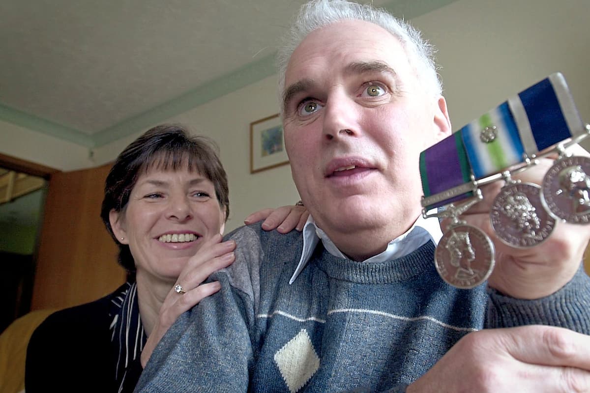 Alan Addis The Falklands 40 years on: Blinded on board HMS Antrim