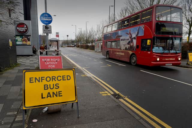 The bus lane in Wolverhampton Street, Walsall, is being scrapped