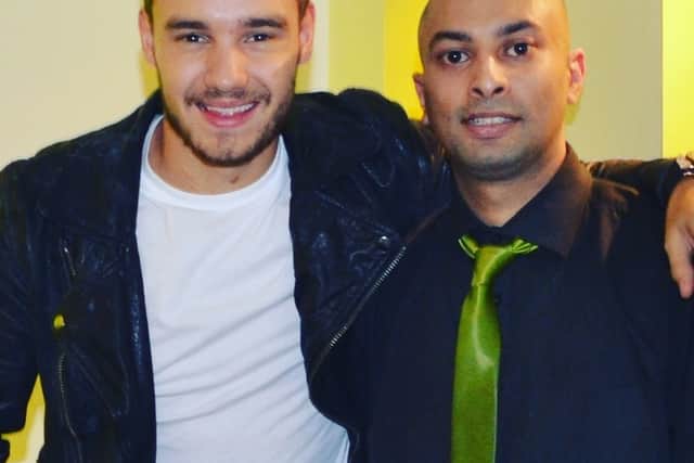 Former One Direction star and Wolverhampton schoolboy Liam Payne at Penn Tandoori