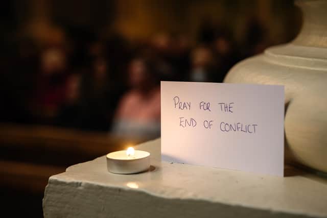 The service at St Mary Magdalene Church in Bridgnorth
