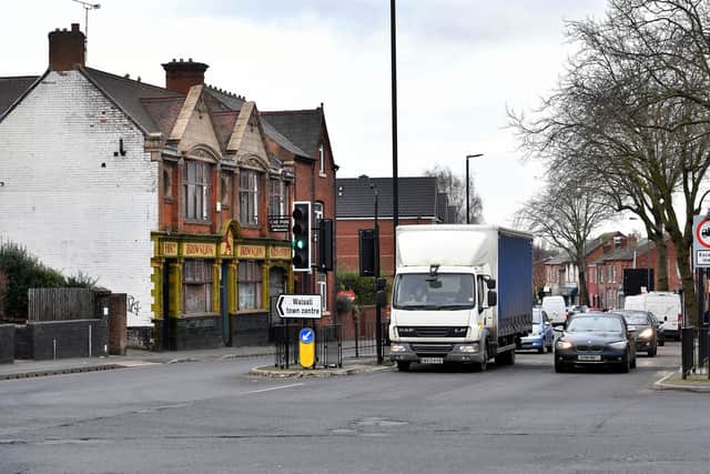 Wednesbury Road and Old Pleck Road junction near where the shooting happened