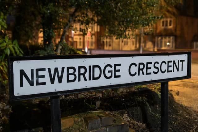 The boy was stabbed outside St Peter's Collegiate Academy on Newbridge Crescent, Wolverhampton. Photo: SnapperSK
