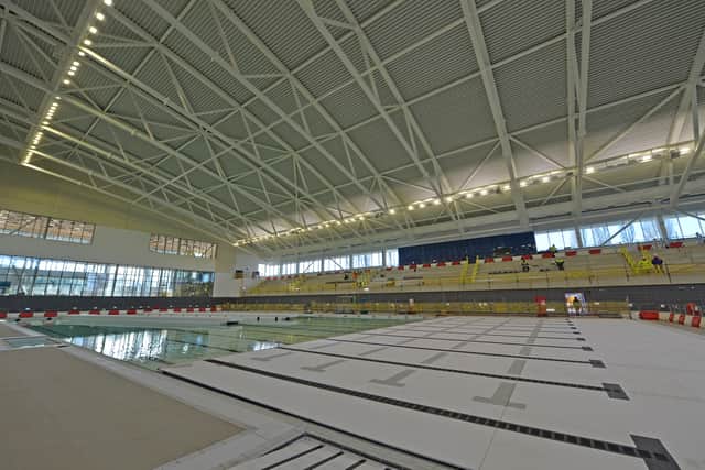 The new centre will hold 5,000 spectators and will be converted for community use after the games