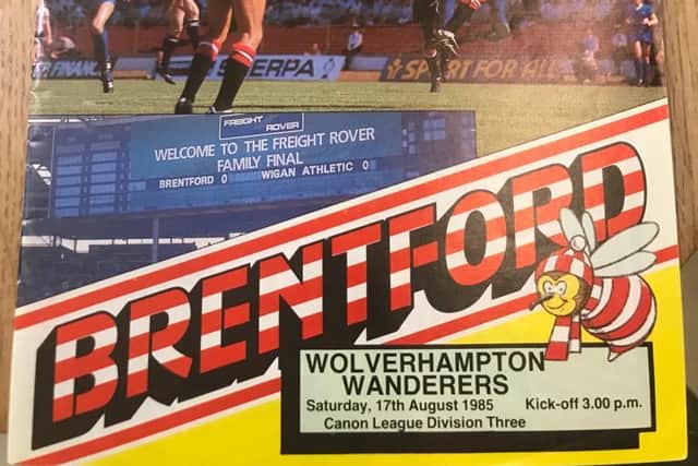 Brentford vs Wolves programme
