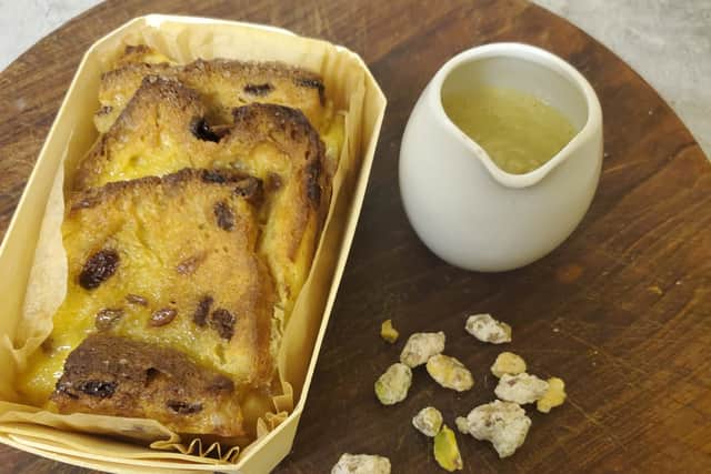 bread and butter pudding