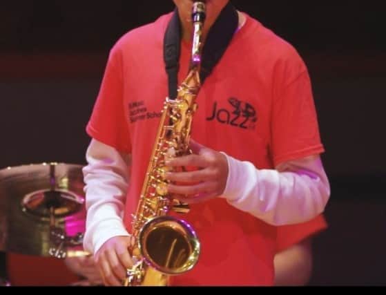 Louis also played saxophone - having reached grade 5