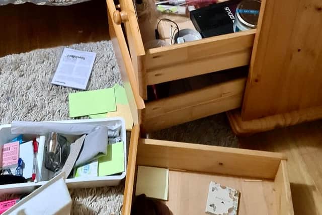 Burglars ransacked Councillor Waheed Rasab's Walsall home. Photo: Waheed Rasab