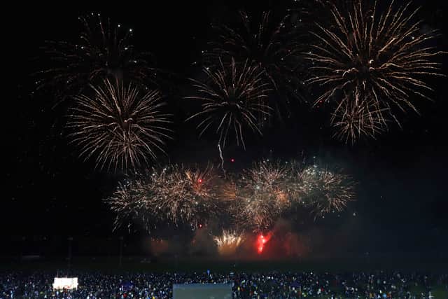 The fireworks display in Wolverhampton