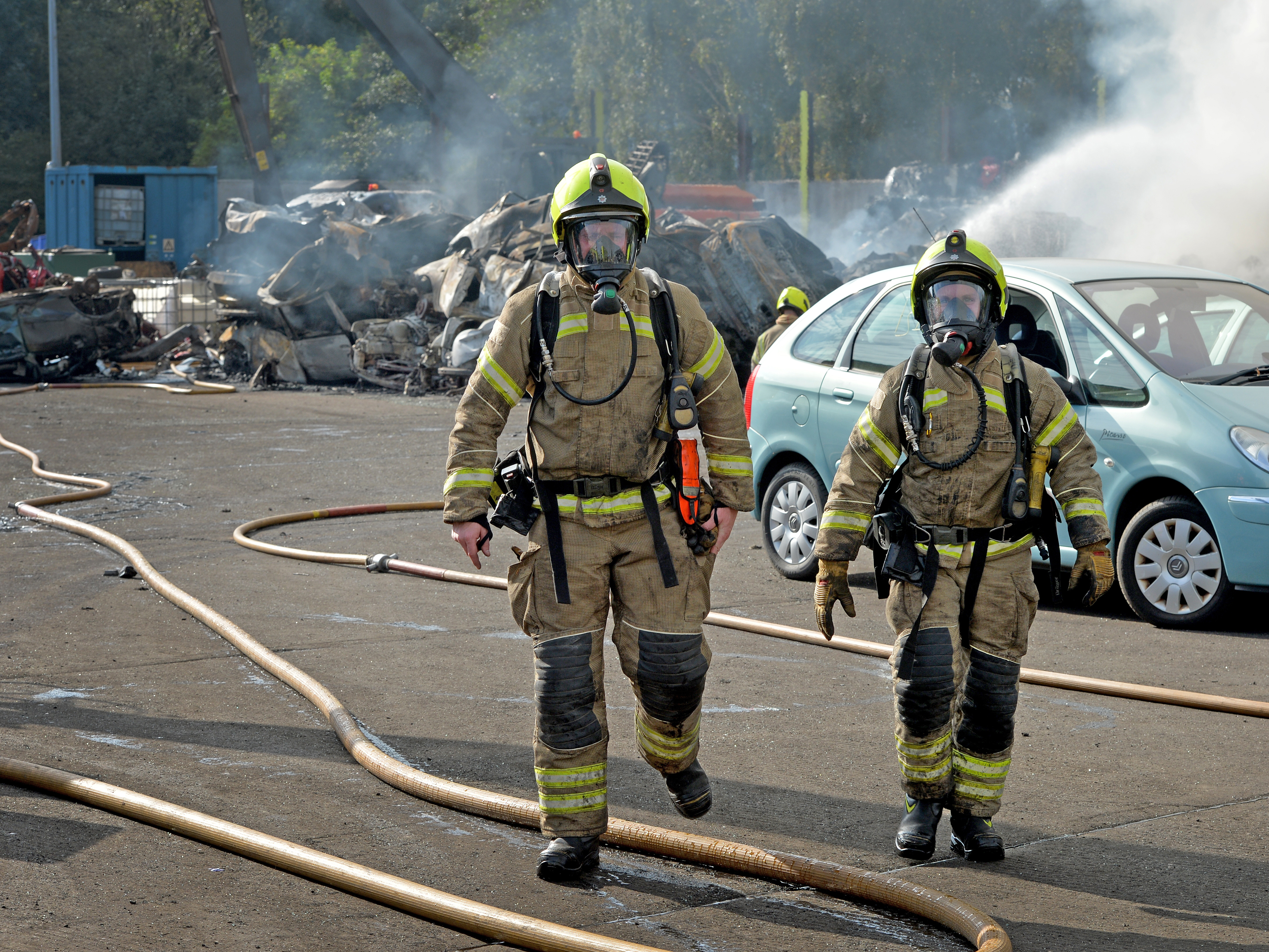 Recycling centre boss speaks of gratitude to firefighters after massive ...