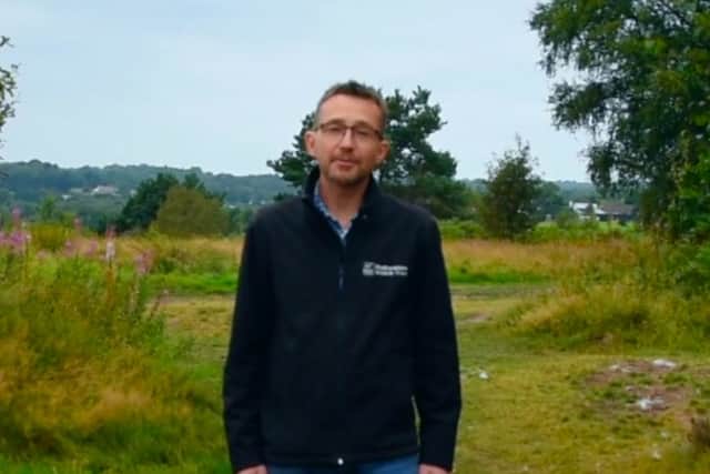 Jeff Sim, Staffordshire Wildlife Trust's head of nature reserves and species recovery
