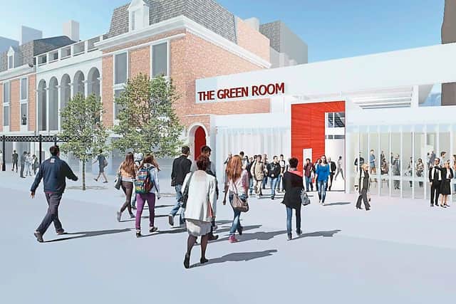 Plans for The Green Room were first unveiled in 2019