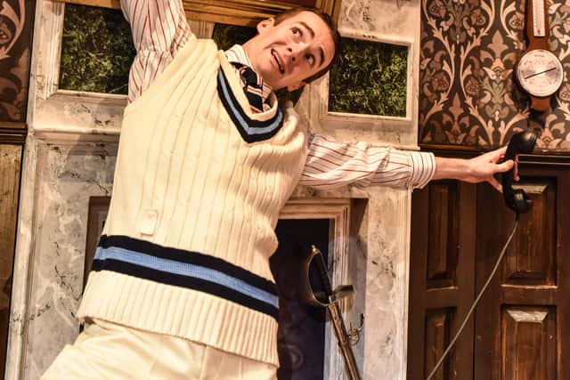 Tom Babbage Rsc The Play That Goes Wrong is an absolute triumph