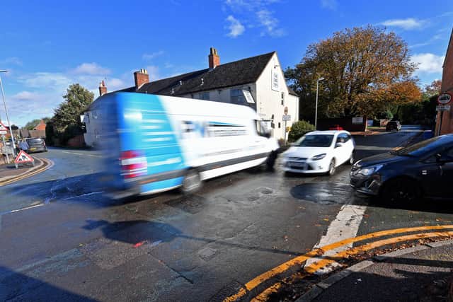 Speeding vehicles is a serious problem for villagers