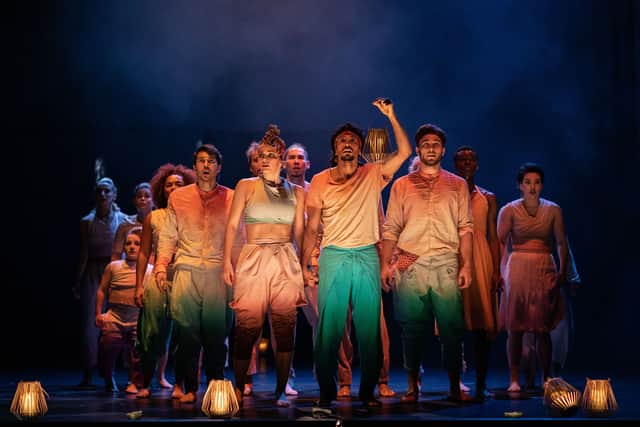 Message In A Bottle performed at Birmingham Hippodrome. Photo: Helen Maybanks