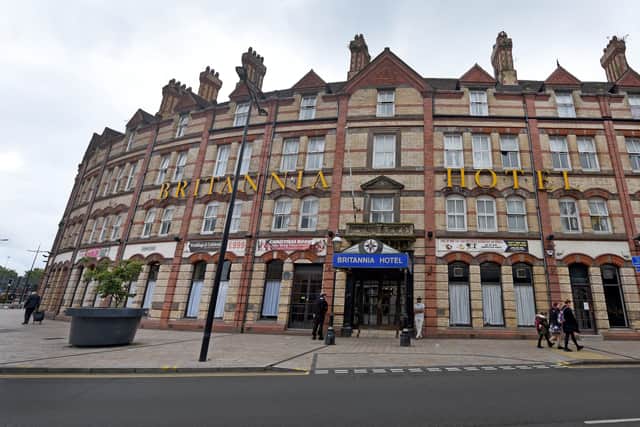 Asylum seekers have been put up in the Britannia Hotel in Wolverhampton city centre