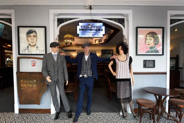 Inside Peaky Blinders-themed The Office Bar & Restaurant