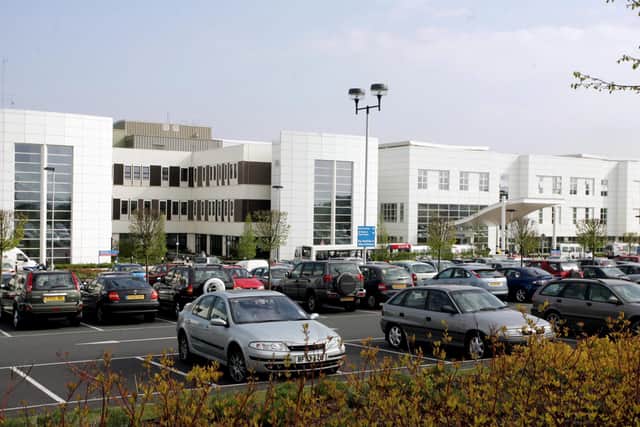 The monument will be placed near the hospital car park