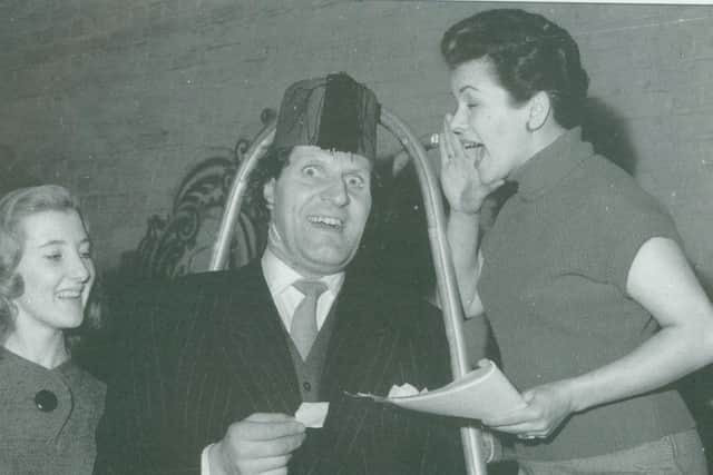 Tommy Cooper in a 1954 production of King of Hearts