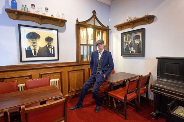 Inside Peaky Blinders-themed The Office Bar & Restaurant
