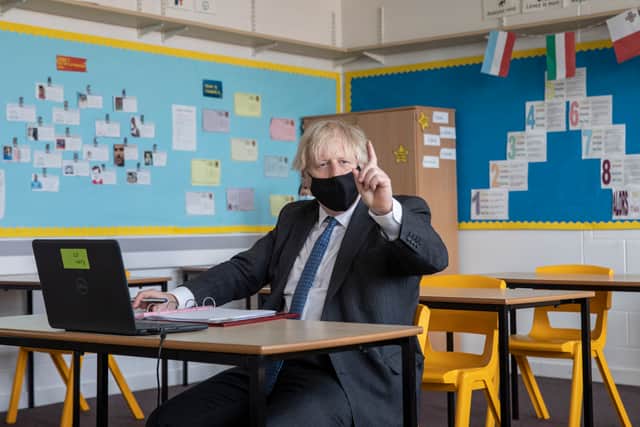 Boris Johnson and No 10 are accused giving a 'clear steer' not to make contingency plans on school closures or scrapping exams, a decision described as 'unforgivable'