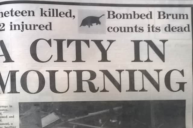 John Stonehouse's disappearance was overshadowed by the Birmingham pub bombings