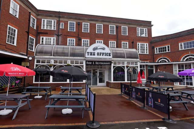 The bar is a separate business to the hotel