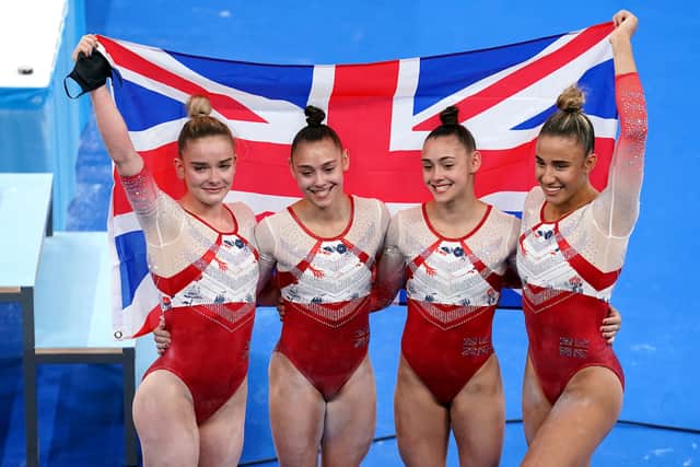 Britain came third, behind Russia and the US