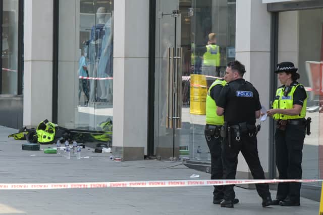 The two officers were attacked while carrying out additional patrols. Photo: SnapperSK