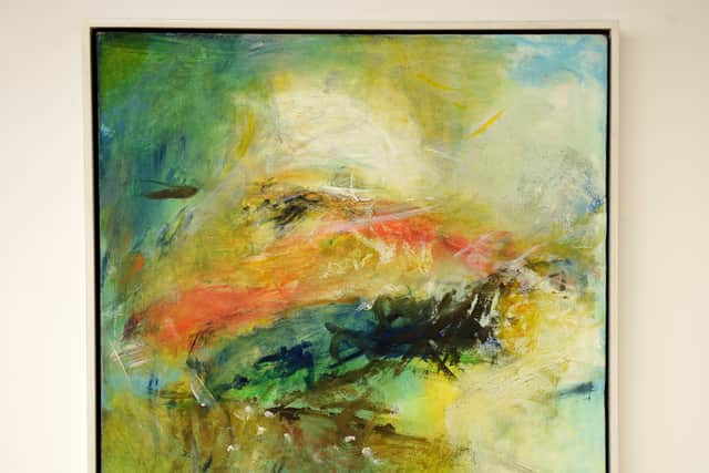 An example of Yasmin David's artwork, which is being displayed at the New Art Gallery  