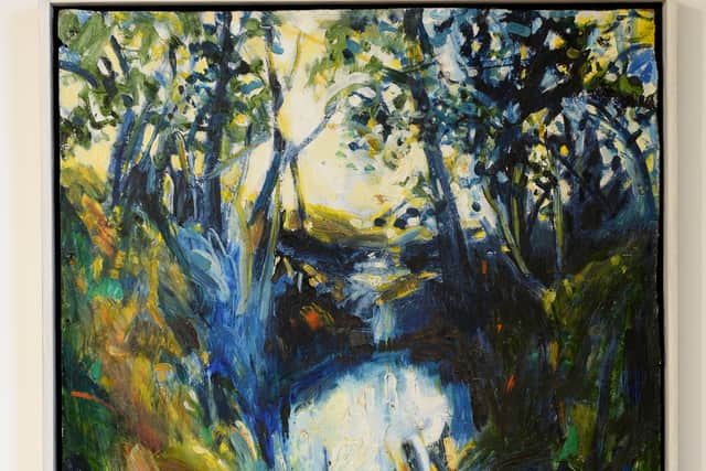 An example of Yasmin David's artwork, which is being displayed at the New Art Gallery 