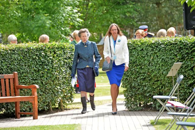 The Princess Royal arrives