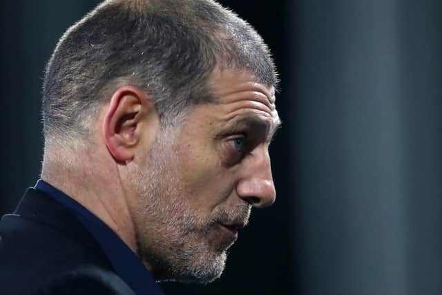 A dejected Slaven Bilic (AMA)