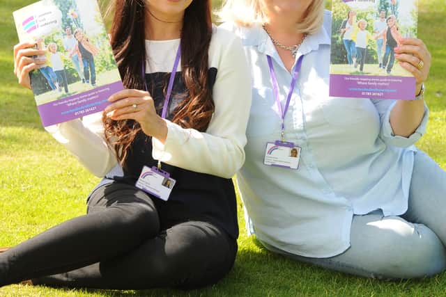 Rachael Davies with mother Amanda Davies, of Families First Fostering