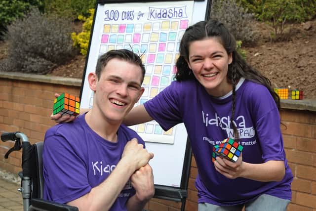 The cousins were doing the challenge to raise funds for Kidasha, a child poverty charity in Nepal