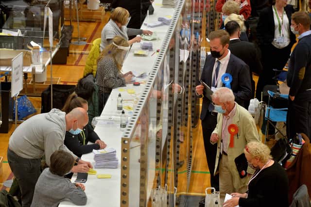 Counting underway in Stourbridge