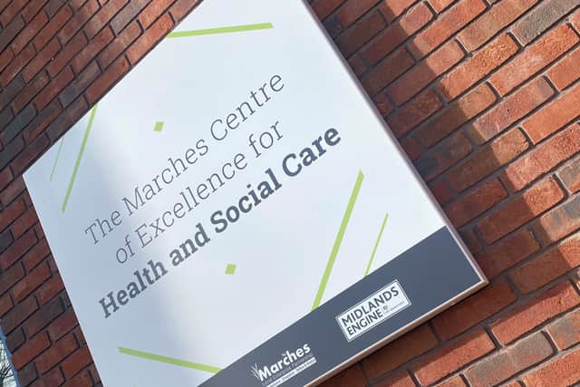 Marches Centre of Excellence for Health and Social Care will open to students next month