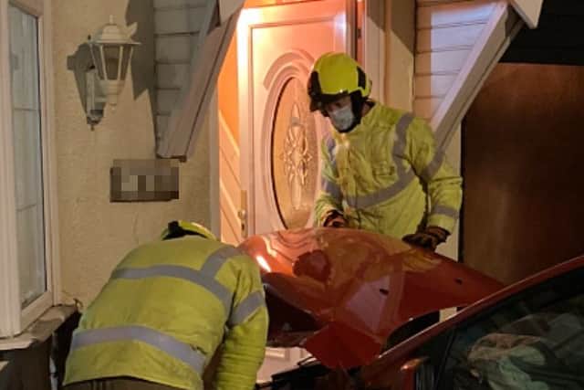 Firefighters were called to the scene. Photo: @WMFSStourbridge