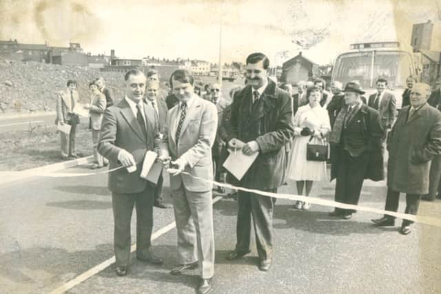 Sir Stan Yapp, pictured here opening the Oldbury Ringway in 1976, was the first leader of West Midlands County Council
