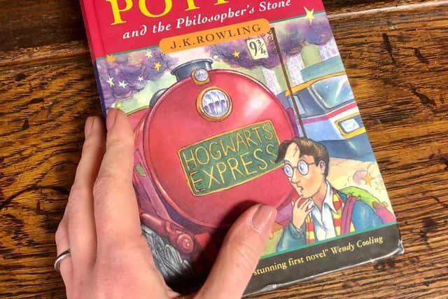 The book was bought at a school fair - and could now sell for tens of thousands of pounds. Photo: Hansons